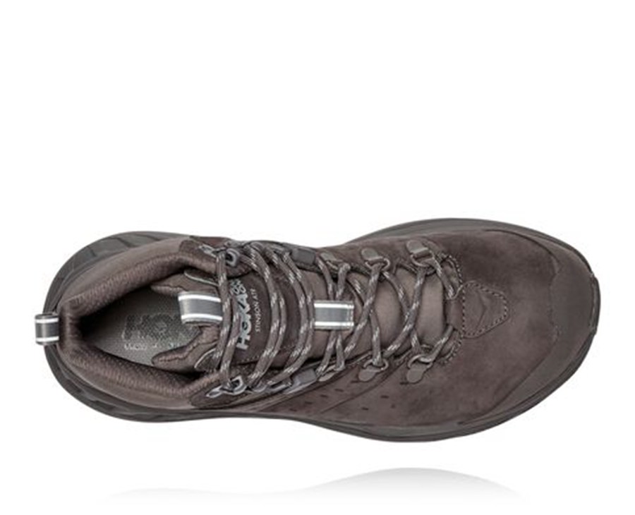 Hoka One One Yürüyüş Botları Erkek Kahverengi - Stinson Mid Gore-Tex - WA3402856